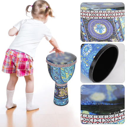 African Drum Beginner Model Ultra Light Tune Free for Adults Kids Easy Start