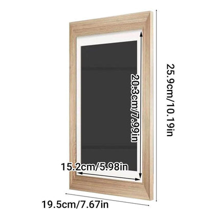 Wooden Kids Art Frames Display Holds 150 Pictures for Children Art Projects