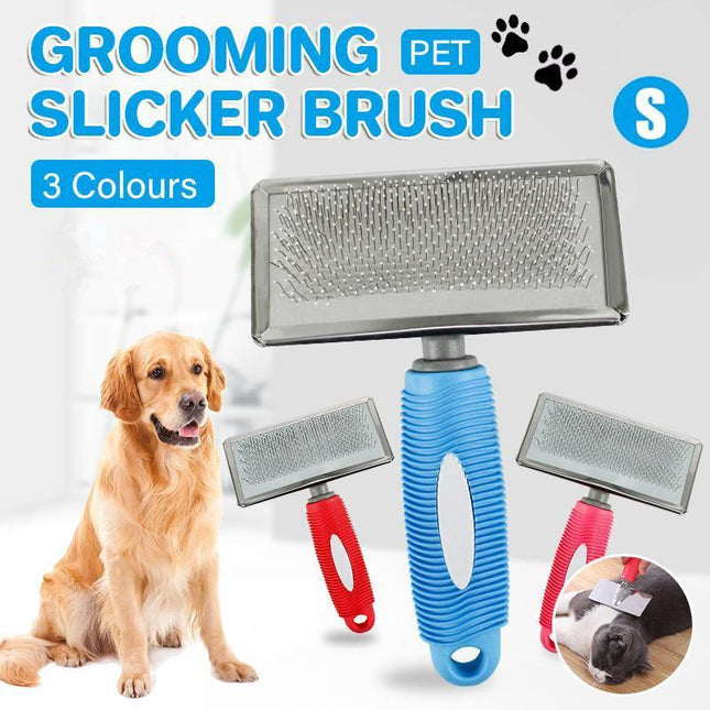 S Size Hair Shedding Grooming Trimmer Comb Brush Slicker Undercoat Rake Pet Dog Cat