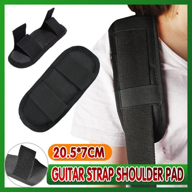 Guitar Strap Thickened For Acoustic Belt Shoulder Pad Bass Protective Anti Slip - Aimall