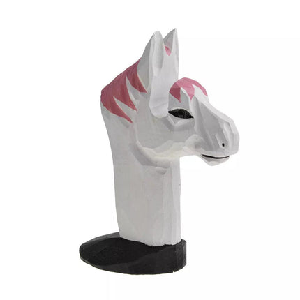 Wooden Animal Eyeglasses Holder Desktop Glasses Stand Eye Rest Ornament for Home
