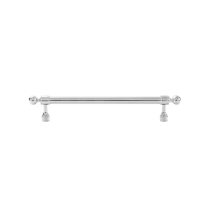 Silver Closet Handle Modern Round Ball Long Pull for Drawer Cabinet Door Use