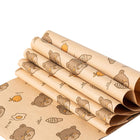 100pcs Sandwich Wrappers Oil Blotting Coated Paper Air Fryer Baking Parchment