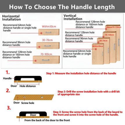 French Modern Cabinet Handle Drawer Wardrobe Door Handle for Shoe Wine