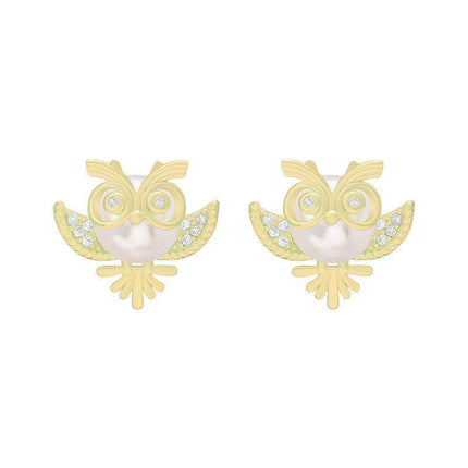 Silver Women Earrings Stud Crystal Cubic Zircon Dangle Wedding Gift - Aimall