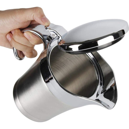 Stainless Steel Steak Sauce Pot Sauce Seasoning Pot Small for Gravy Kitchen