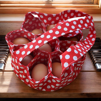 Egg Collection Basket for Chicken Coop 9 Egg Capacity Easy to Clean Egg Storage