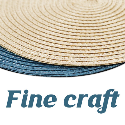 4PCS Table Mats Cup Mats Round Bowl Mats Heat Insulation Set for Household Use
