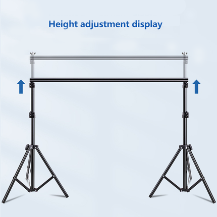Live Streaming Photography Backdrop Frame Sturdy Durable for Video Shooting