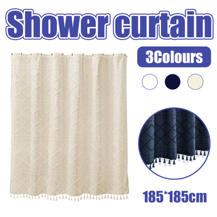 Waterproof Shower Curtain Mildew Resistant For Bathroom Bathtub Water Proof