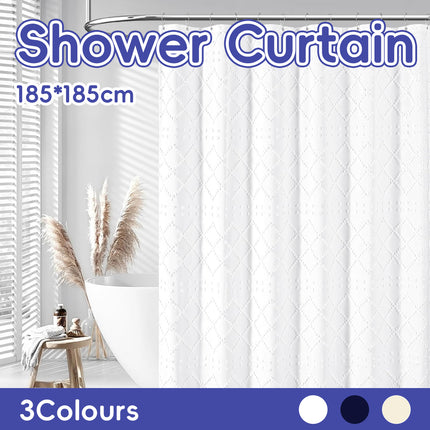 Waterproof Shower Curtain Mildew Resistant For Bathroom Bathtub Water Proof