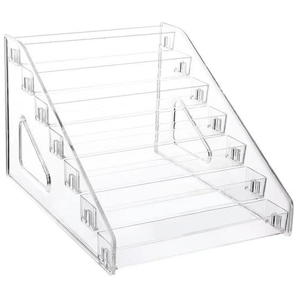 6/7 Layer Nail Polish Storage Box Multi Layer Clear Display Rack Organizer Stand