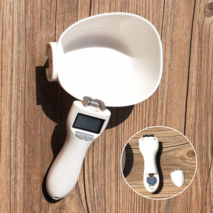 Digital Pet Food Measuring Spoon Kitchen Scale with LCD Display 5 Units for Cats Dogs