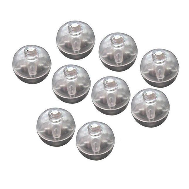 UP 100PCS LED Balloon Lamp Lights Lantern Light Balloons Glow Christmas Party Yellow - Aimall