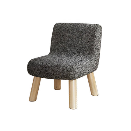 Fabric Ottoman Foot Stool Rest Pouffe Padded Footstool with Wood Storage Seat