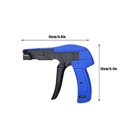 Cable Tie Tensioning and Cutting Tool for 2.4–4.8mm Nylon Wire