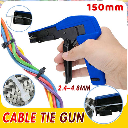 Cable Tie Tensioning and Cutting Tool for 2.4–4.8mm Nylon Wire