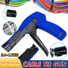 Cable Tie Tensioning and Cutting Tool for 2.4–4.8mm Nylon Wire