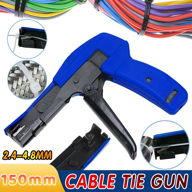 Cable Tie Tensioning and Cutting Tool for 2.4–4.8mm Nylon Wire