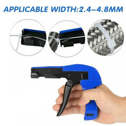 Cable Tie Tensioning and Cutting Tool for 2.4–4.8mm Nylon Wire