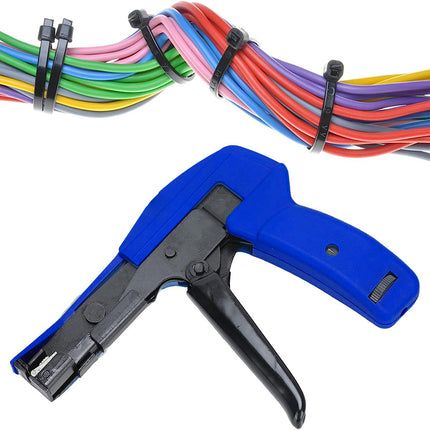 Cable Tie Tensioning and Cutting Tool for 2.4–4.8mm Nylon Wire