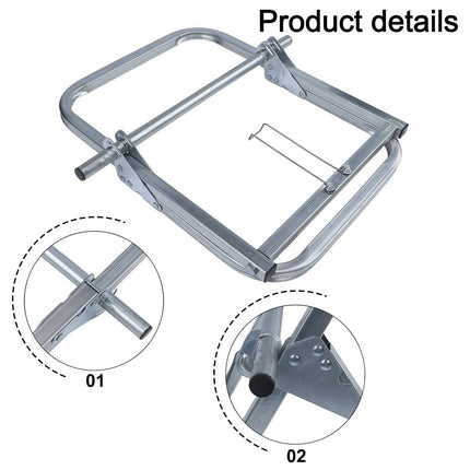 Cable Drum Holder Stand Rg6 Telstra Nbn Wire Reel Caddy Foldable Bearing Roller
