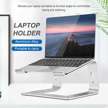Desk Laptop Stand Aluminium Riser Compatible with 11 to 15 Inch Laptops