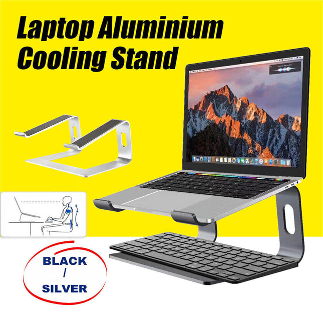 Desk Laptop Stand Aluminium Riser Compatible with 11 to 15 Inch Laptops