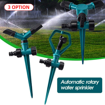 360° Rotation Auto Irrigation System Garden Lawn Sprinkler Patio Save Water Use