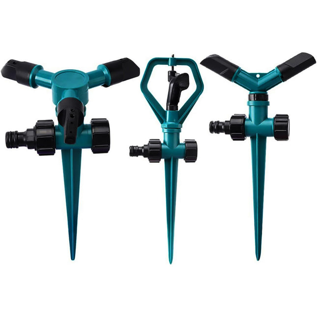 360° Rotation Auto Irrigation System Garden Lawn Sprinkler Patio Save Water Use