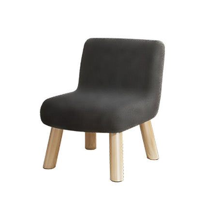 Fabric Ottoman Foot Stool Rest Pouffe Padded Footstool with Wood Storage Seat