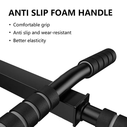 Wall-Mounted Pull Up Bar Fitness Device Strength Training Home Gym Exercise