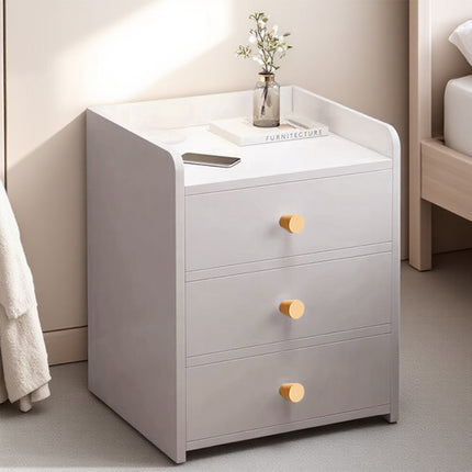 3 Drawer Bedroom Bedside Storage Cabinet Standard Space Saving Sturdy Durable