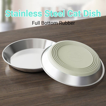 AntiSlip Cat Bowl Pet Food Basin Cat and Dog Feeding Bowl Universal Pet Dish
