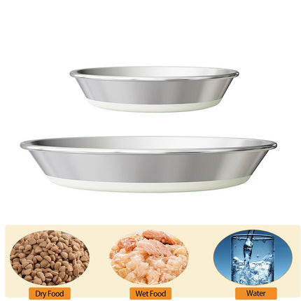 AntiSlip Cat Bowl Pet Food Basin Cat and Dog Feeding Bowl Universal Pet Dish