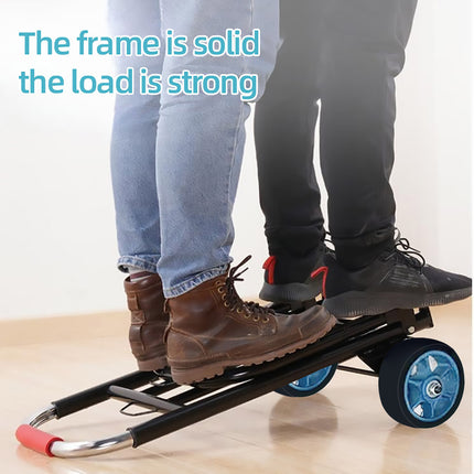 Folding Hand Trolley Heavy Duty Solid Wheel or Stair Climber Tri Wheel for Moving