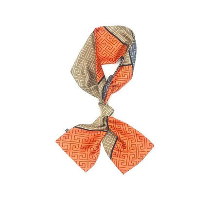 Girl Shawl Bag Ornament Headband Head Wraps Hair Band Silk Scarf Square Scarf - Aimall