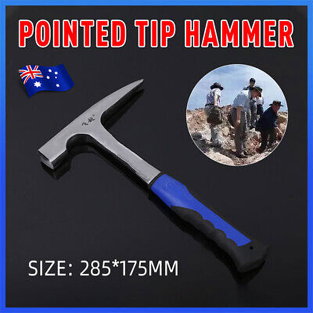 Geologist Rock Pick Pointed Tip Geological Hammer Geology Prospecting Hand Tools