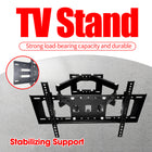 TV Wall Mount Monitor Rotating Bracket Adjustable Screen Holder Stand for Home