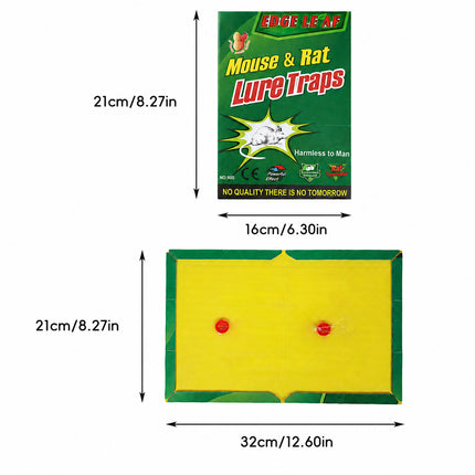 Up to 100X Mouse Traps Rat Mice Mouse Trap Board Snare Catcher Board Pad