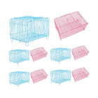 Small Bird Transport Collapsible Cage Travel Pet Carrier Portable Folding Cage
