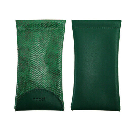 Mouth Snapped Sunglasses Eyeglass Glasses Case Soft Pouch Bag Pocket Spectacle