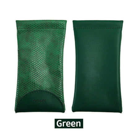 Mouth Snapped Sunglasses Eyeglass Glasses Case Soft Pouch Bag Pocket Spectacle