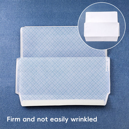 50 Pack White Plain Business Envelopes Peel and Seal Mailing Envelopes