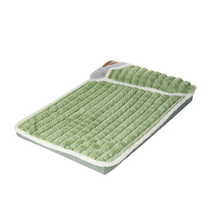 Dog Sleeping Mat Soft Pet Bed Washable Cushion Pad for Dogs Cats Crate Floor Use