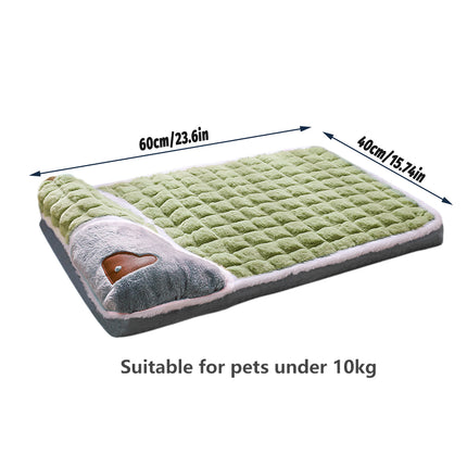 Dog Sleeping Mat Soft Pet Bed Washable Cushion Pad for Dogs Cats Crate Floor Use