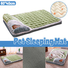 Dog Sleeping Mat Soft Pet Bed Washable Cushion Pad for Dogs Cats Crate Floor Use