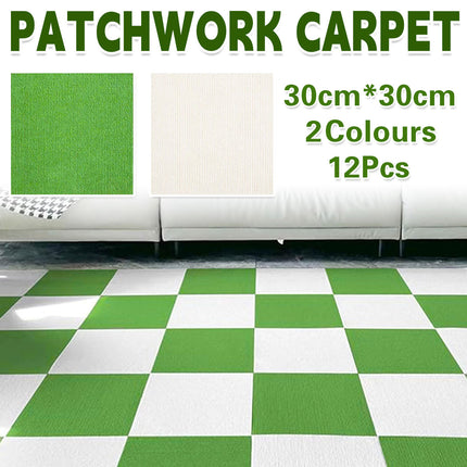 Spliced Carpet Set 12PCS Anti Slip Floor Mat Climbing Mat for Living Room Home