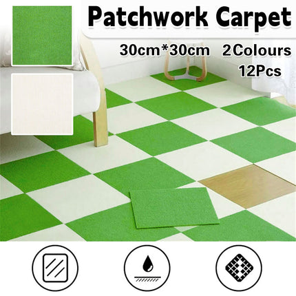 Spliced Carpet Set 12PCS Anti Slip Floor Mat Climbing Mat for Living Room Home