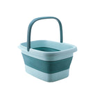 Folding Foot Spa Pedicure Bath Massage Tub Bucket Feet Basin Therapy Luxury